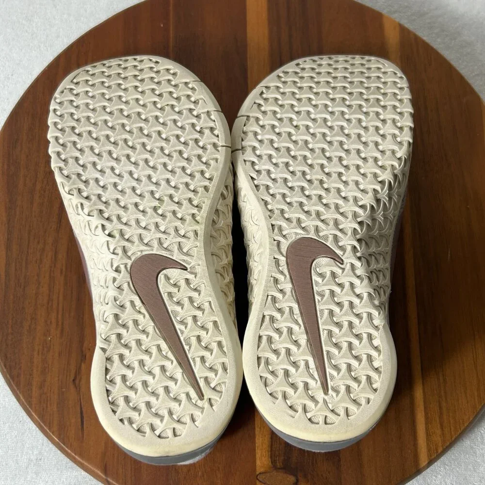 Nike Metcon Gray/Plum Mesh Running Athletic Training Sneakers Shoes Women 5 - Picture 8 of 9